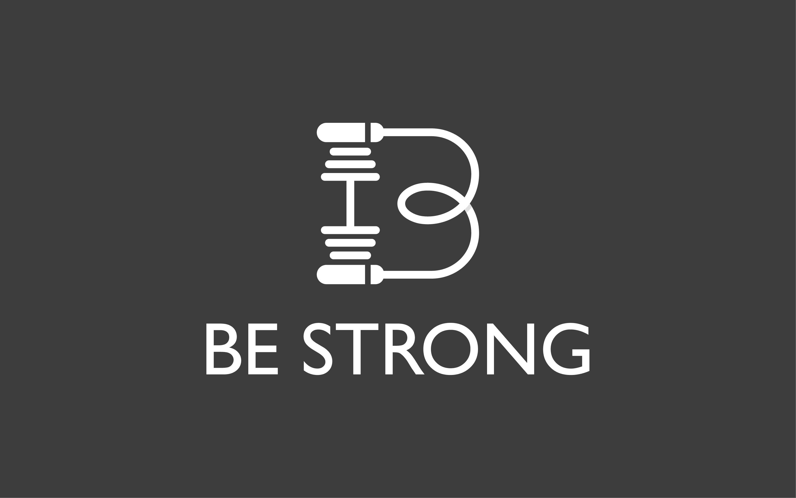 Letter B Fitness Logo